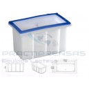 MOLDE RECTANGULAR CON TAPA 1 KG