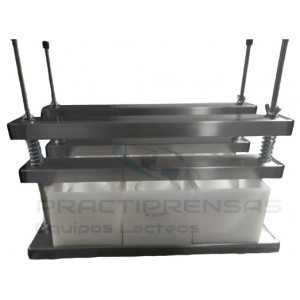 PRENSA MANUAL 6 MOLDES CUADRADOS 500 GR